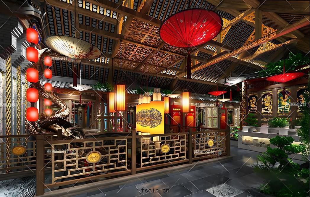 餐(cān)飲店裝(zhuāng)修案(àn)例(lì)效果圖(tú)