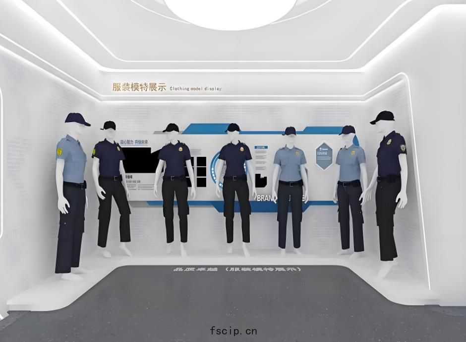 服裝企業文化展廳(tīng)設計效果圖案例(lì)