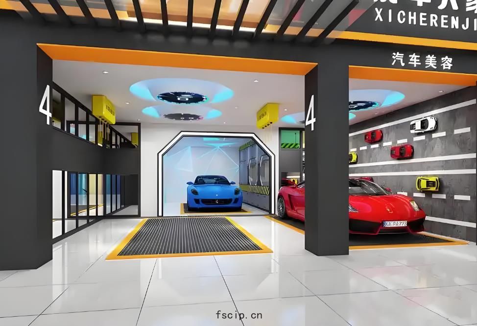 現(xiàn)代簡約風汽車維修店設計全解(jiě)析(xī)